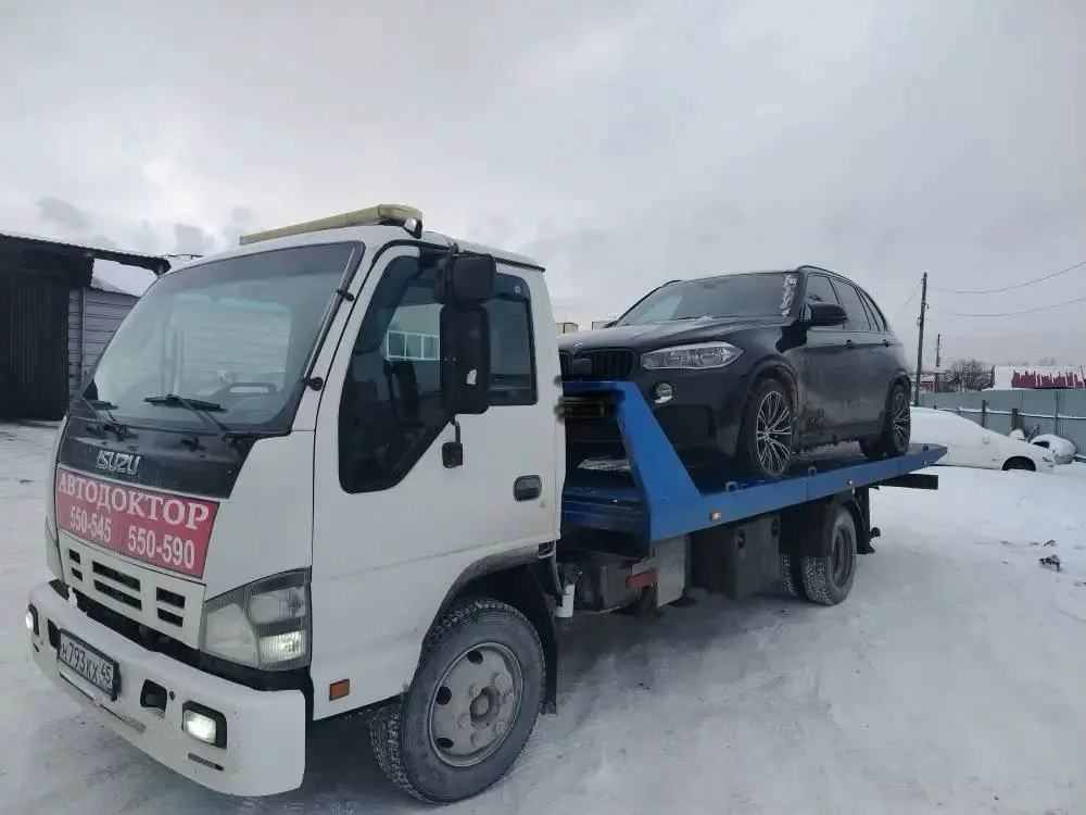 Запуск двигателя зимой в Кургане — тепловая пушка